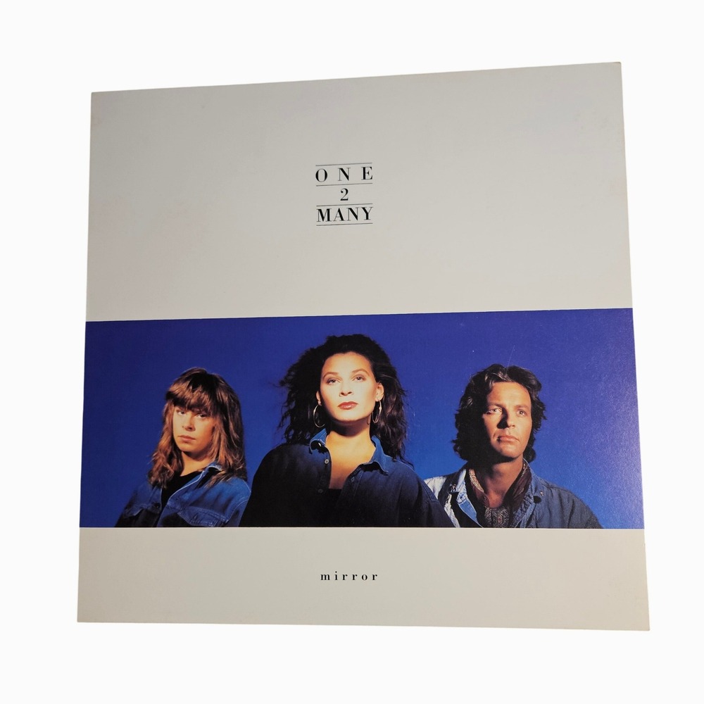 One 2 Many Mirror 12x12 Double Sided Promo Flat Poster Vintage 1989 A&M Records
